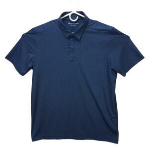 Mens Travismathew Polo shirt size XL Navy Blue Logo Lightweight Golf casual